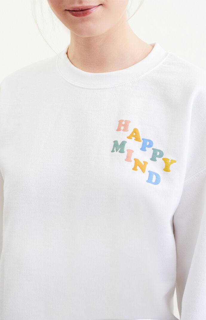 x Smiley Peace Of Mind Happy Mind Crew Neck Sweatshirt