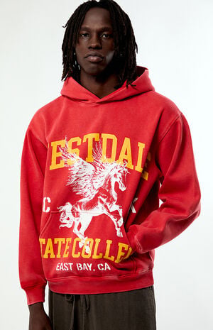 Red Athletic Westdale Hoodie image number 2