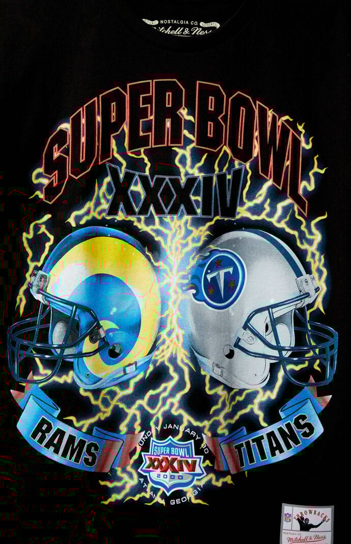 Mitchell & Ness NFL Super Bowl Rams Vs Titans T-Shirt