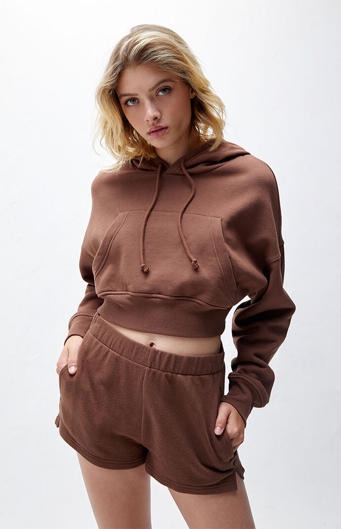 Pacsun cropped hoodie top