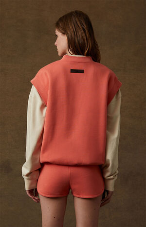 Women's Coral V-Neck Vest image number 4