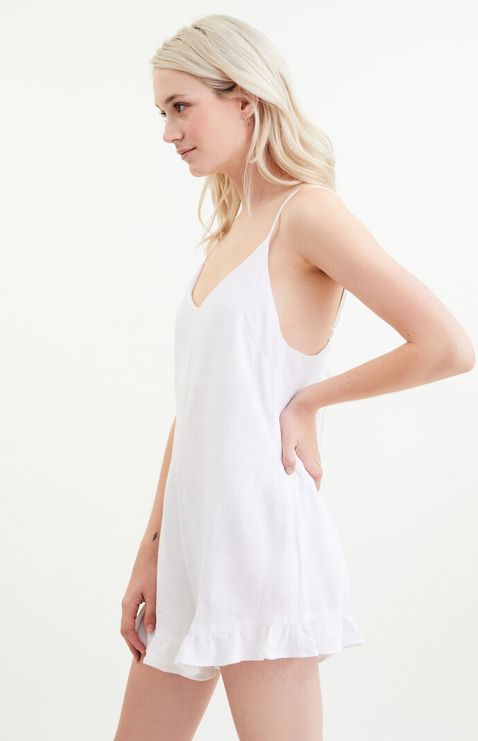 Ruffle Hem Romper