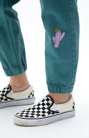 Graphic Denim Joggers image number 4