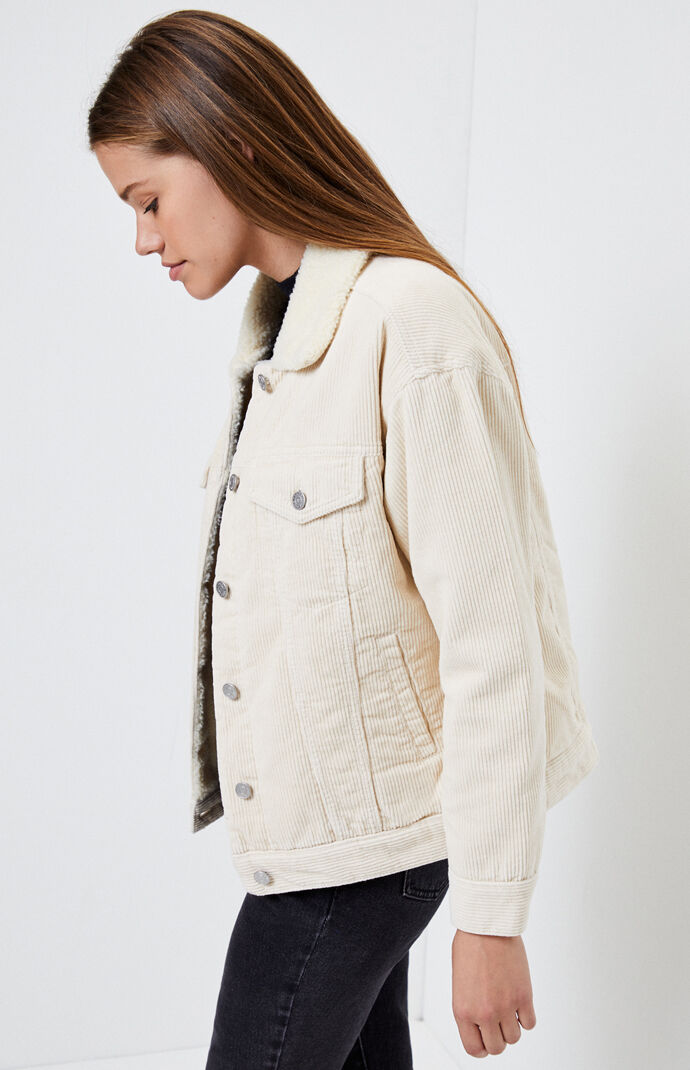cream corduroy jacket