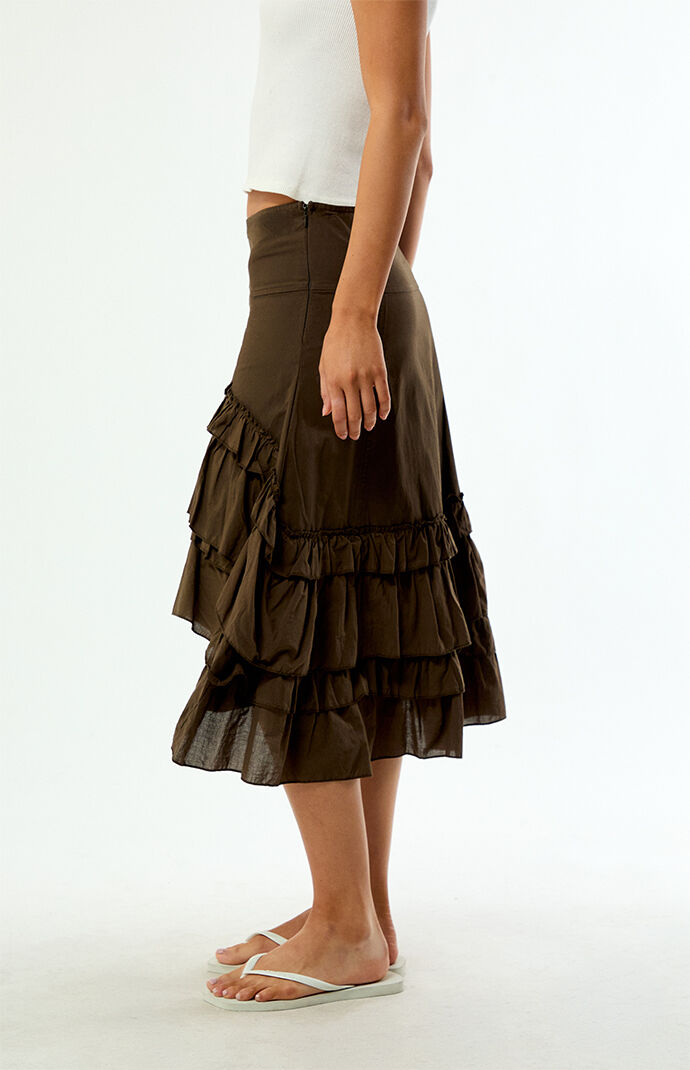 Daisy Street Seren Midi Skirt