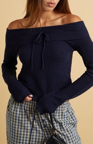 Kaylee Off-The-Shoulder Sweater image number 2