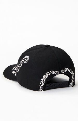 Black Ascend Tribal 2 Snapback Hat image number 3