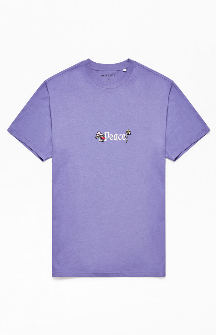 Peace Embroidered T-Shirt