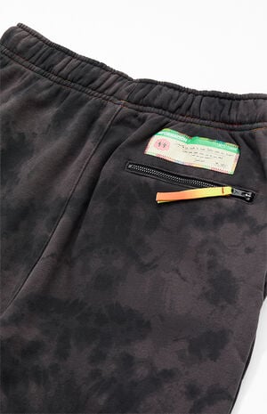 Black J Balvin Tie Dye Sweatpants image number 3