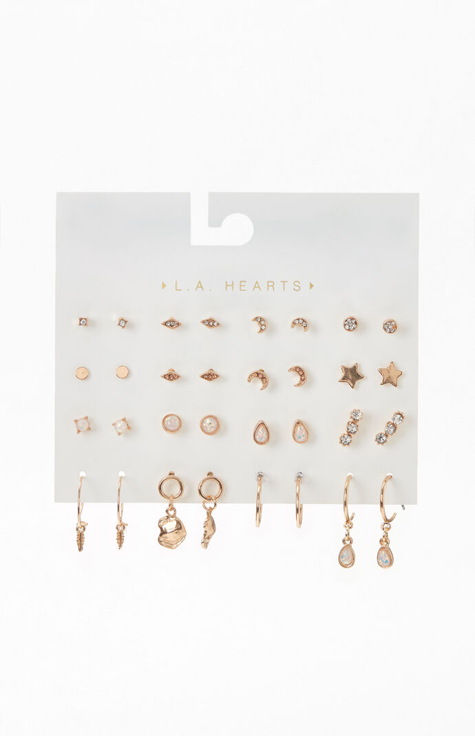 16 Pack Earrings
