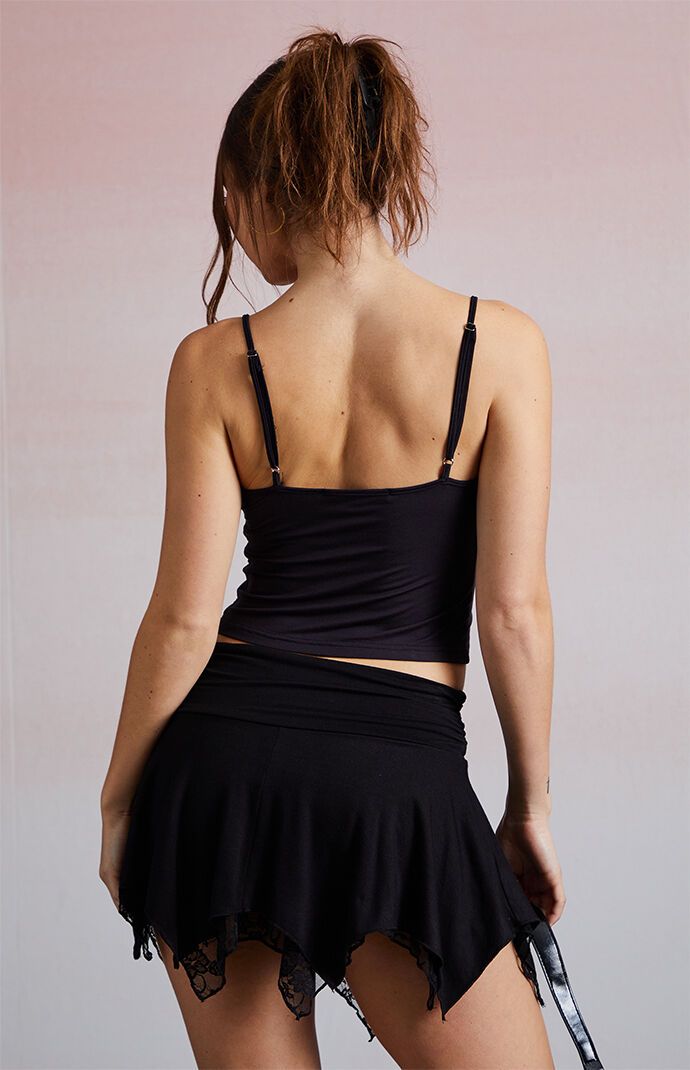 Third Charm Jordan Ribbon V-Neck Tank Top | PacSun Third Charm Jordan Ribbon V-Neck Tank Top | PacSun