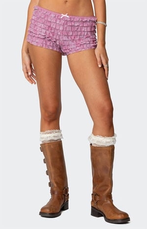 Shailee Ruffled Shorts image number 2