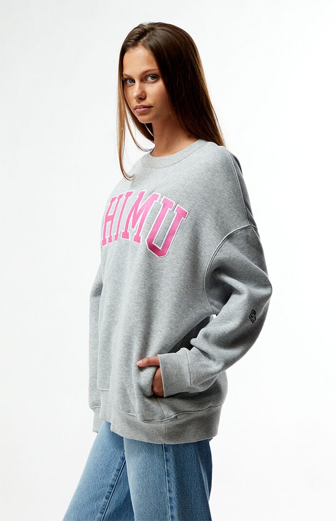 HYPE & VICE Phi Mu Offside Crew Neck Oversized Sweatshirt
