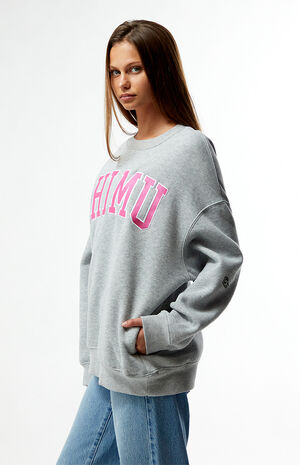 Phi Mu Offside Crew Neck Oversized Sweatshirt image number 3