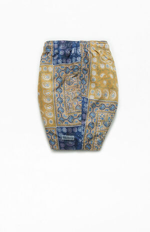 Bandana Block 4.5" Swim Trunks image number 3