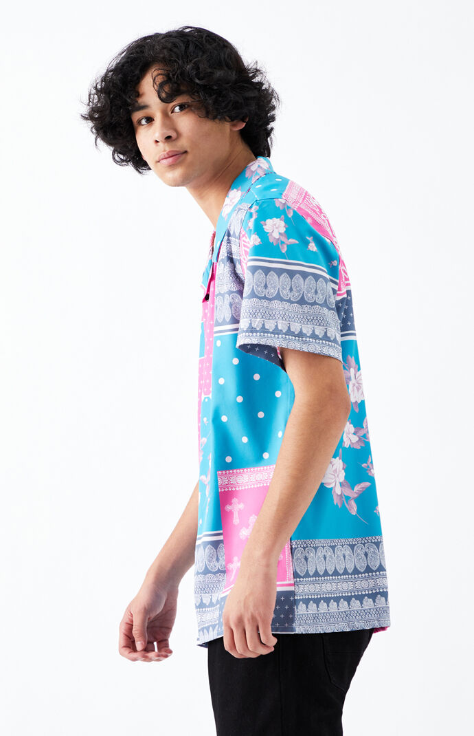 Paisley Multi-Colored Camp Shirt