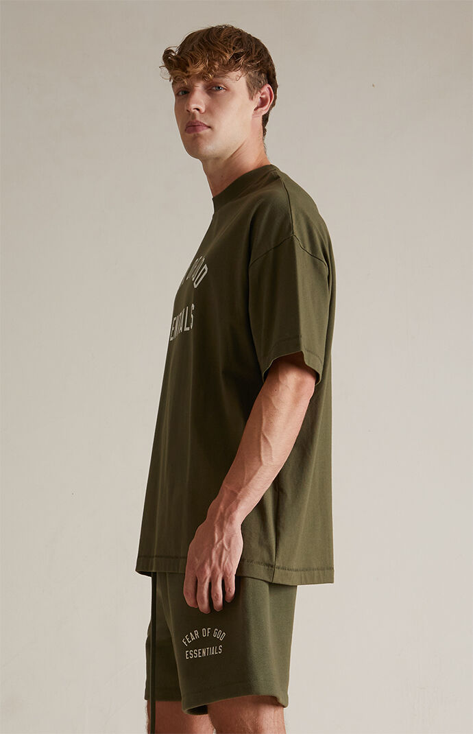 Fear of God Essentials Military Crew Neck T-Shirt | PacSun