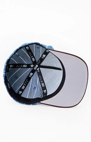 San Diego Padres Pinstripe Fitted Hat image number 5