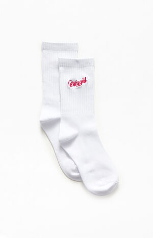 By PacSun Babygirl Crew Socks image number 3