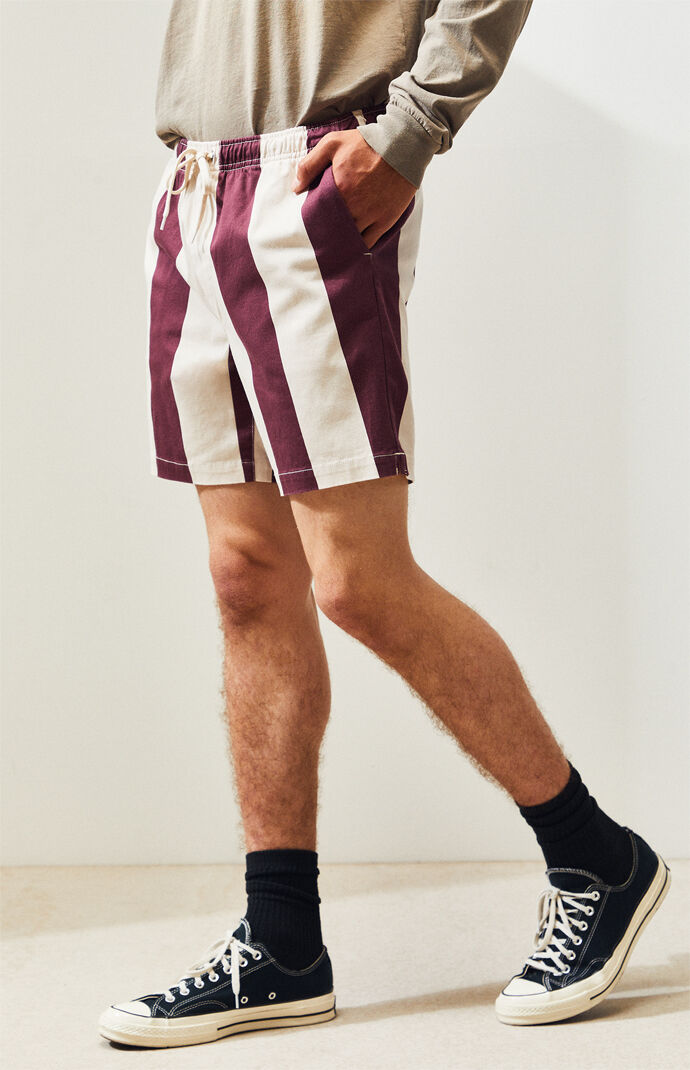 pacsun striped shorts