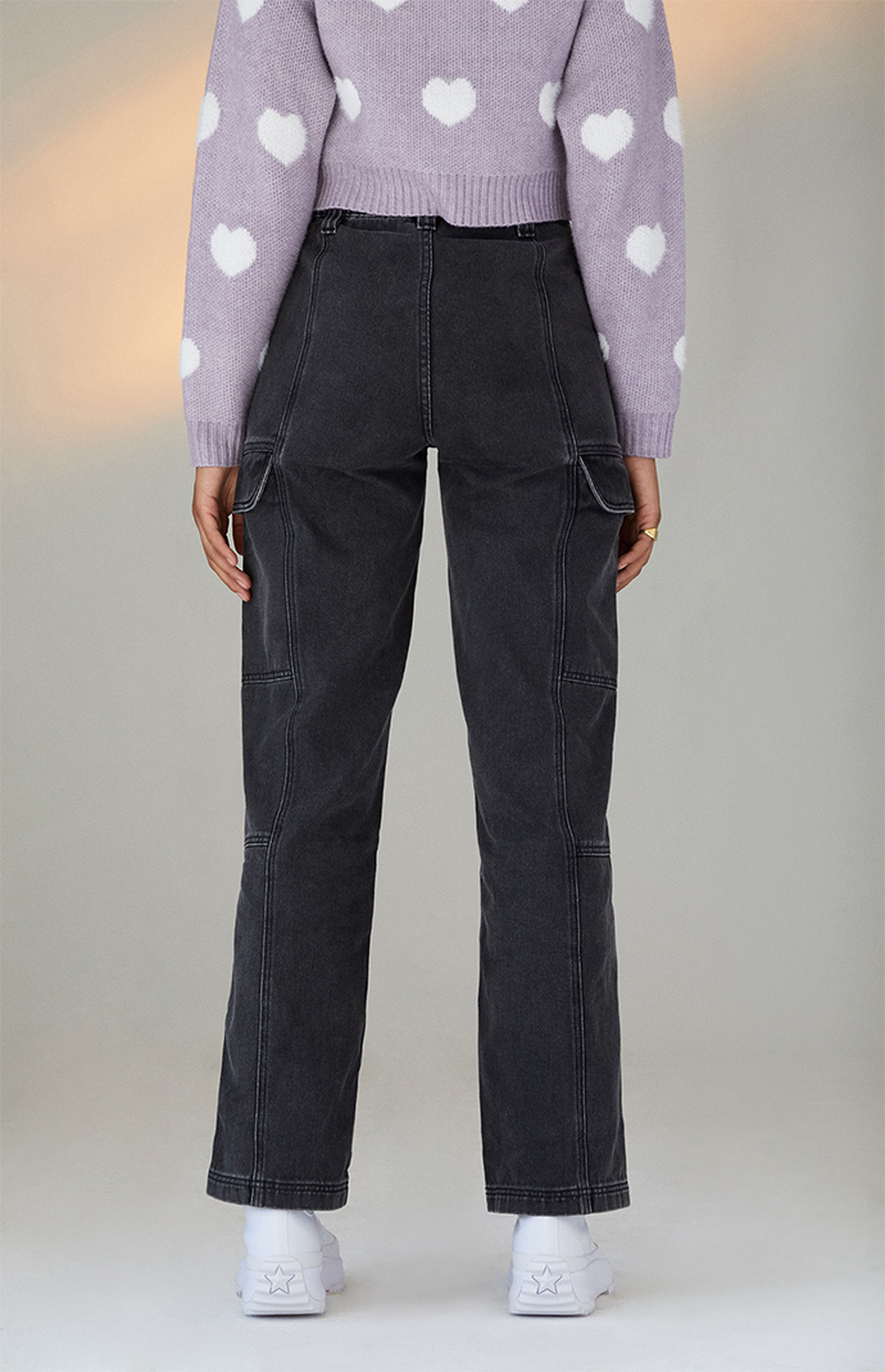black cargo pants pacsun