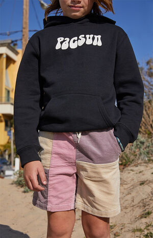 Corduroy Patchwork Volley Shorts image number 2