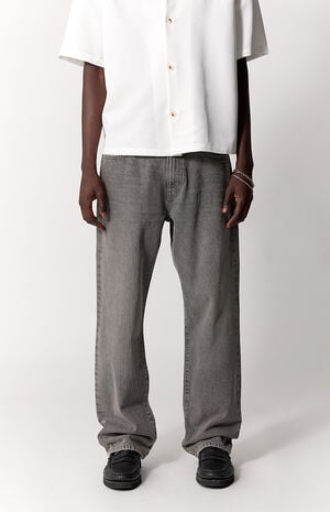 Logan Relaxed Straight Jeans Gray image number 2