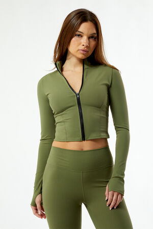 Active Zip Up Track Jacket image number 2