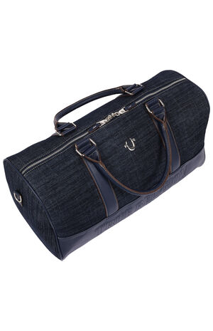 Horseshoe Quilted Denim Weekender Duffel Bag image number 5
