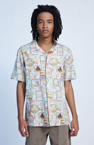 AOP Stamp Resort Shirt image number 1