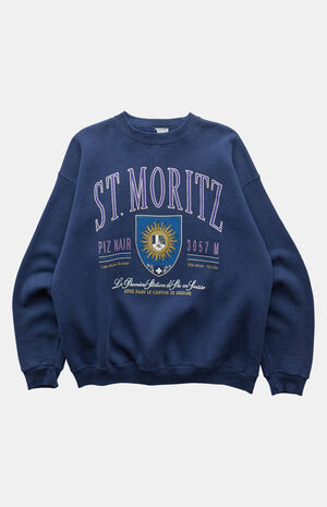 90s St Moritz Crew Neck Sweatshirt image number 1