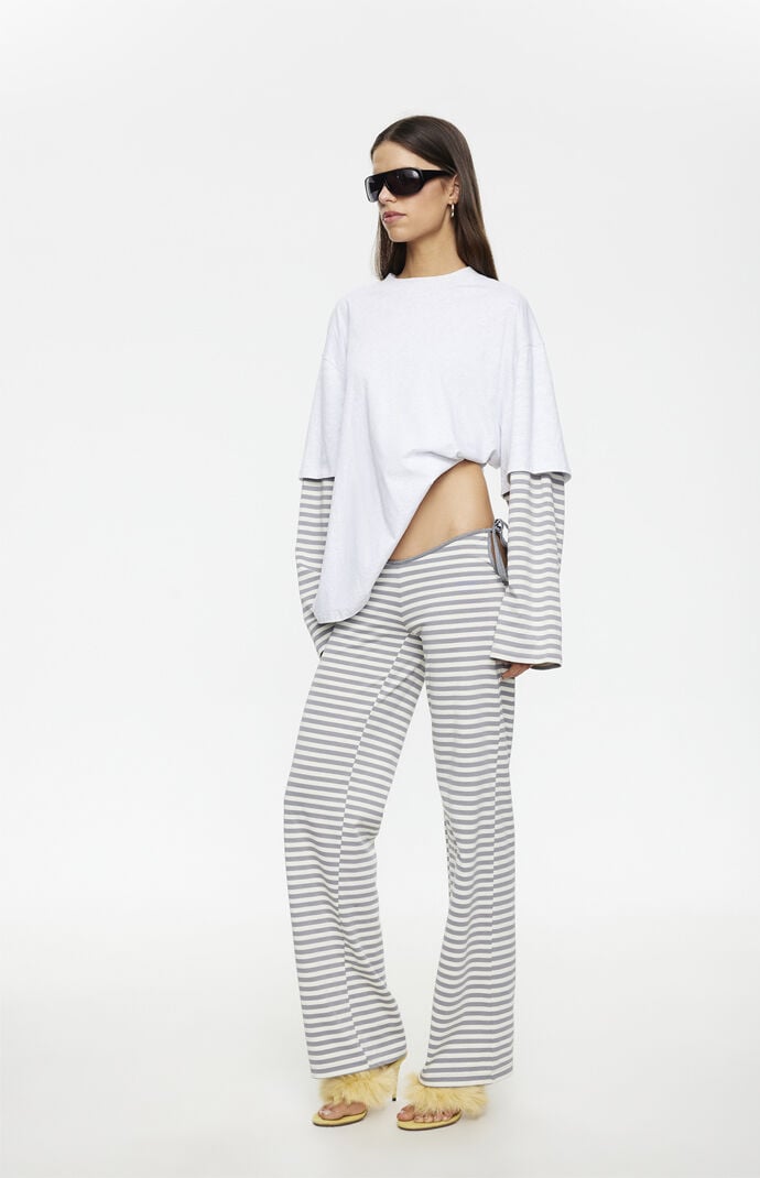 LIONESS Bottega Layered Long Sleeve Top