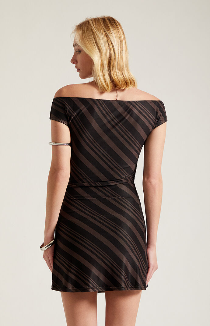 Third Charm Sophia Printed Mini Dress