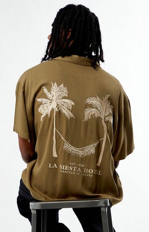 LA Siesta Woven Camp Shirt