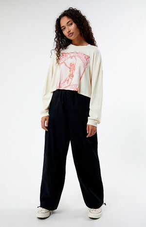 Beach Boyfriend Cropped T-Shirt image number 4