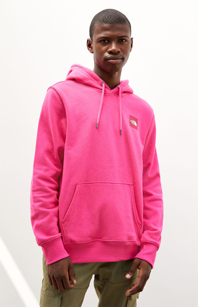 pink north face jumper