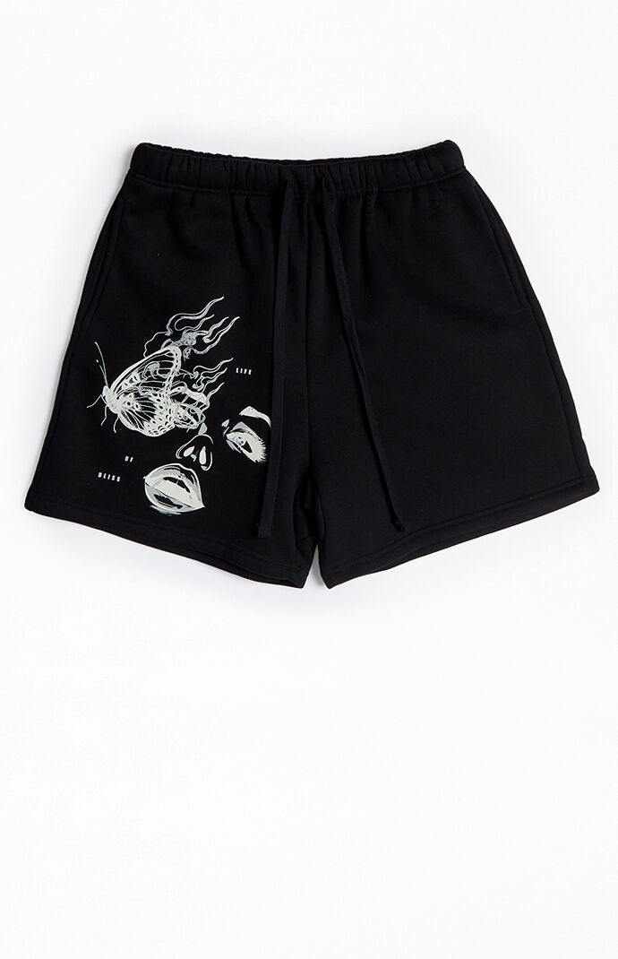 Pacsun Life Of Bliss Fleece Volley Sweat Shorts | Pacsun