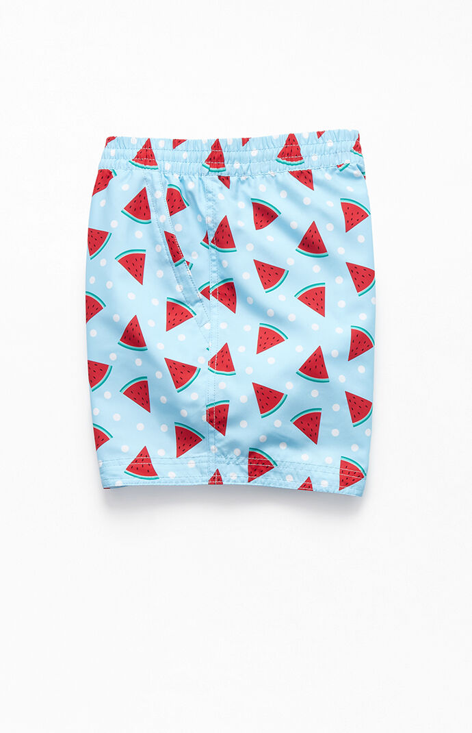 Watermelon 15" Swim Trunks