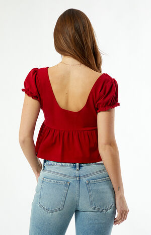 Taylor Babydoll Top image number 4