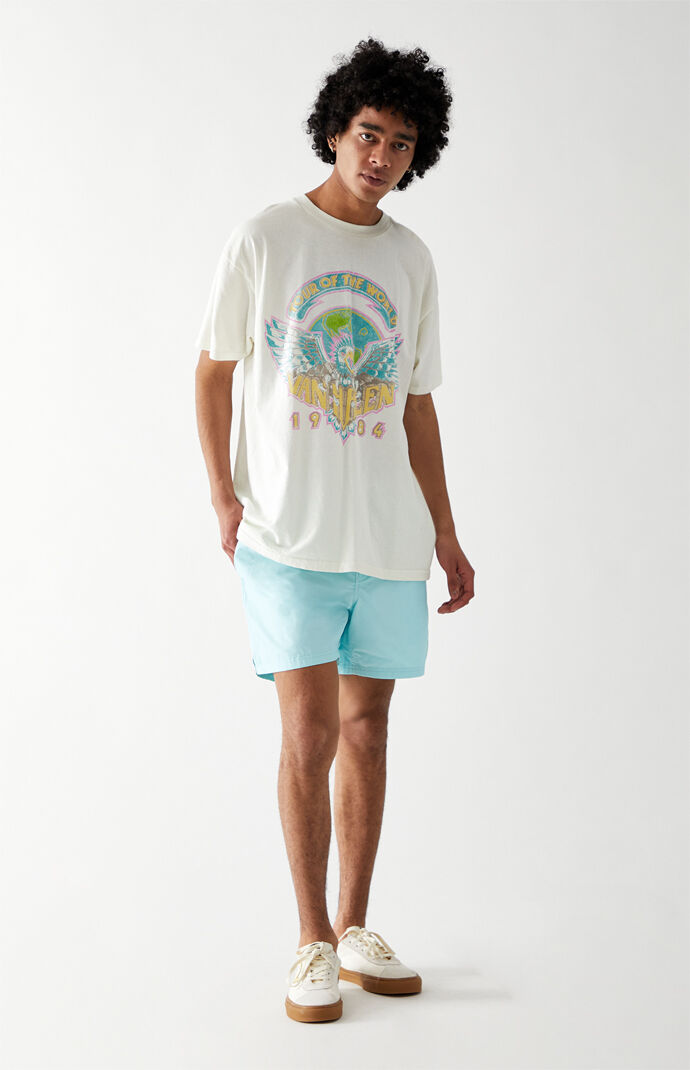 Light Blue Primary Volley Shorts