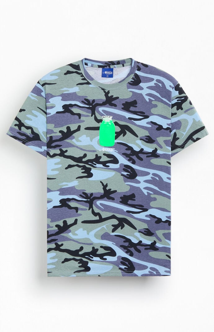 Awake NY CamoÂ Quarter Water T-Shirt