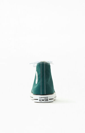 Chuck Taylor All Star High Top Seasonal Green Shoes image number 3
