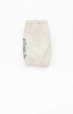 Floral Seersucker 4.5" Swim Trunks image number 3