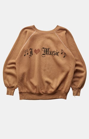 '80s I Love Music Sweatshirt image number 1