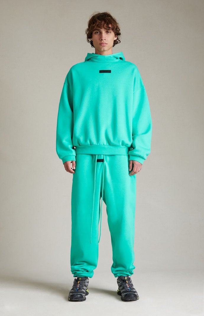 Fear of God Essentials Mint Leaf Hoodie PacSun