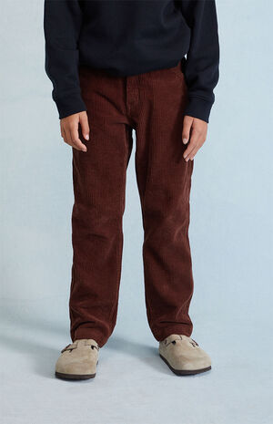 Brown Corduroy Carpenter Pants image number 2