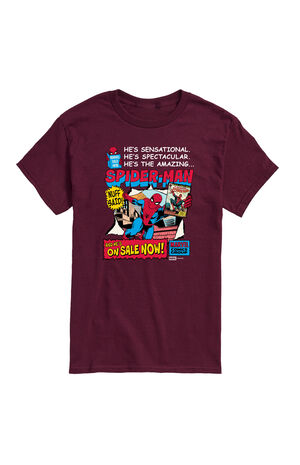 Marvel Spider-Man Sensational Comic T-Shirt image number 1