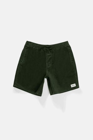 Olive Classic Corduroy Shorts