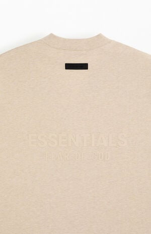 Gold Heather V-Neck T-Shirt image number 4