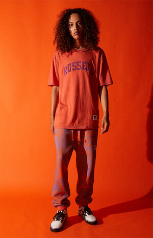 x Russell Athletic Rust Logo T-Shirt image number 4